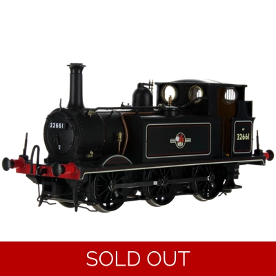 DAPOL 4S-010-006D OO Gauge CLASS A1X 32661 BR Lined Black Late Crest DCC Fitted DAPOL 4S-010-006D OO Gauge CLASS A1X 32661 BR Lined Black Late Crest DCC Fitted